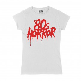 80s Horror (NŐI fehér póló)