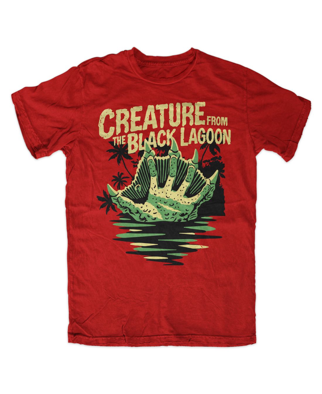 Creature From The Black Lagoon 002 (piros póló)