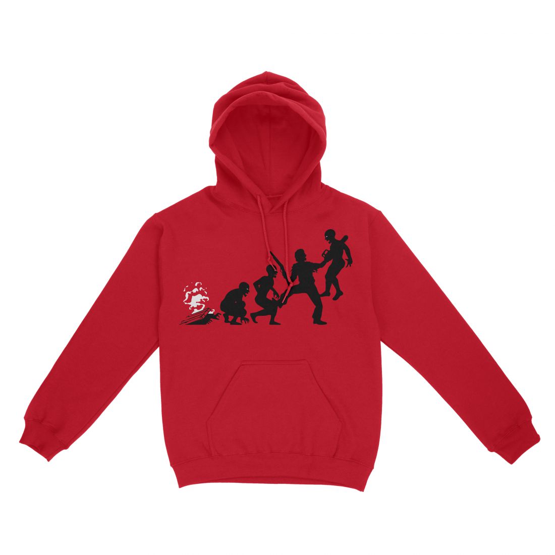 Evilution (piros hoodie)