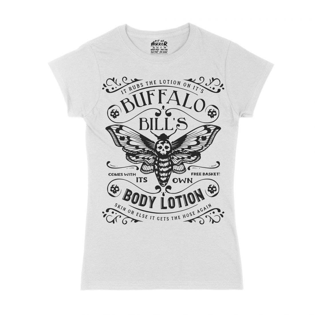 Buffalo Bill´s Body Lotion NŐI fehér póló